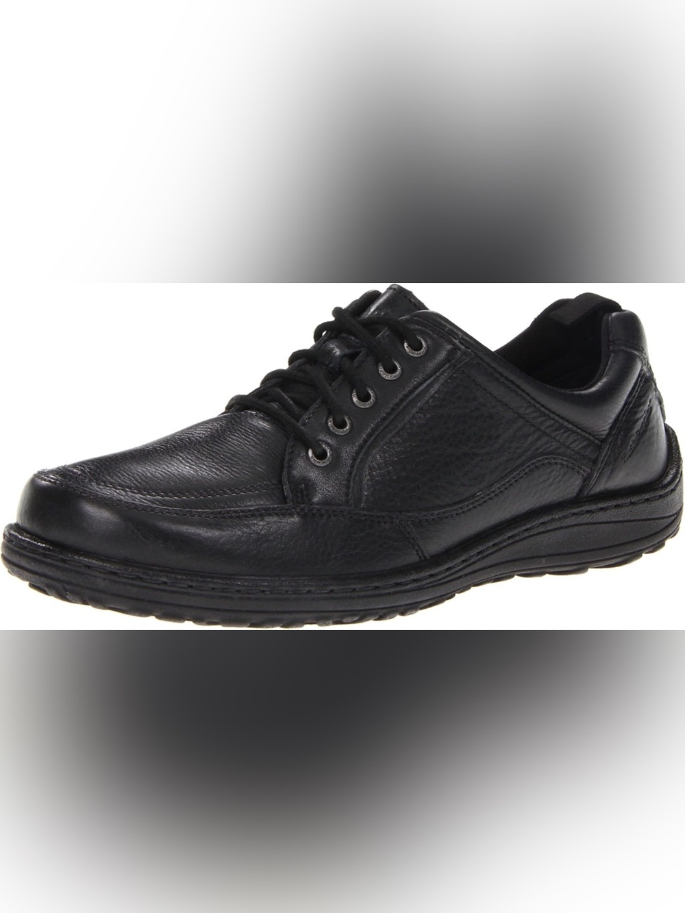 Hush puppies leather Belfast oxford size 9 - black
